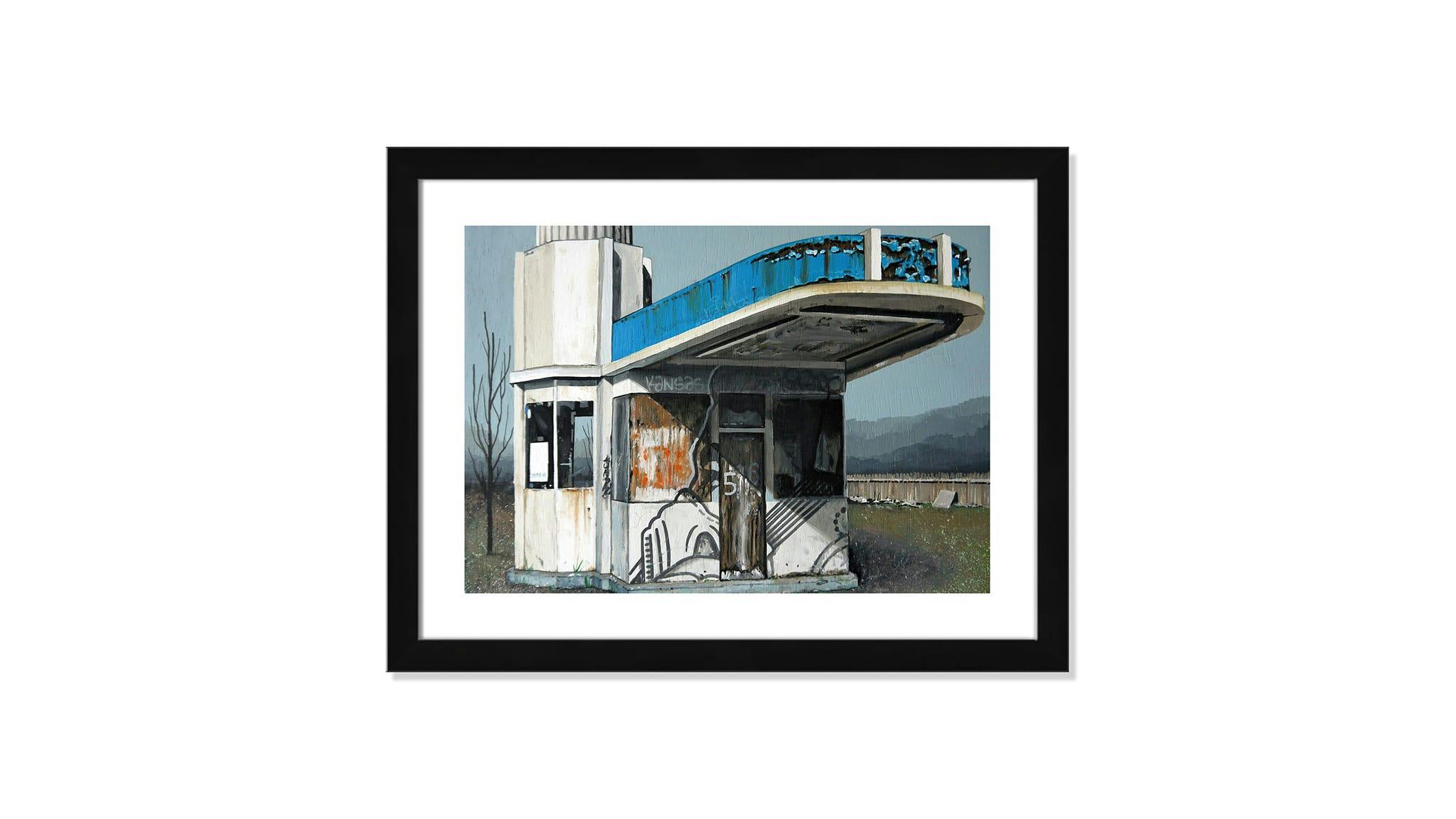Paper w/ Black Frame